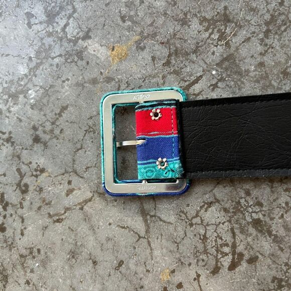 Vintage ASTOR Germany Women\'s Red and Blue Belt main image 4
